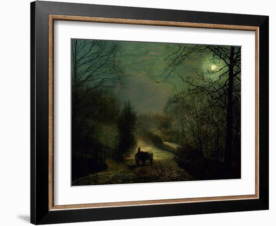 Forge Valley-John Atkinson Grimshaw-Framed Giclee Print