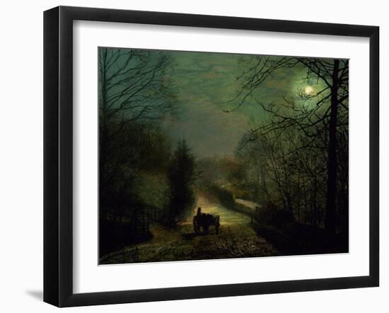 Forge Valley-John Atkinson Grimshaw-Framed Giclee Print