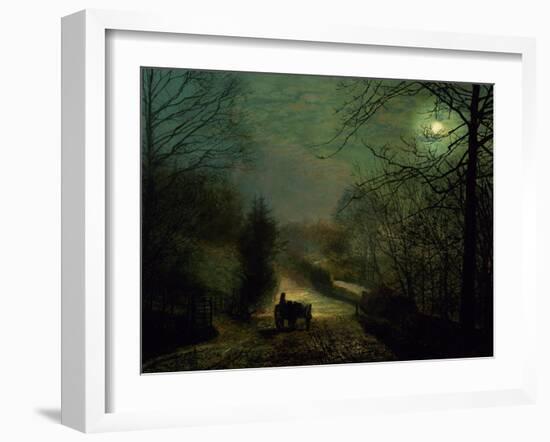 Forge Valley-John Atkinson Grimshaw-Framed Giclee Print