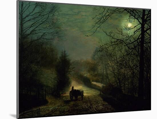 Forge Valley-John Atkinson Grimshaw-Mounted Giclee Print