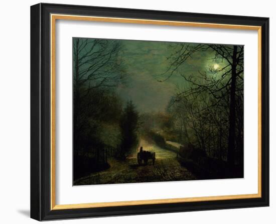 Forge Valley-John Atkinson Grimshaw-Framed Giclee Print