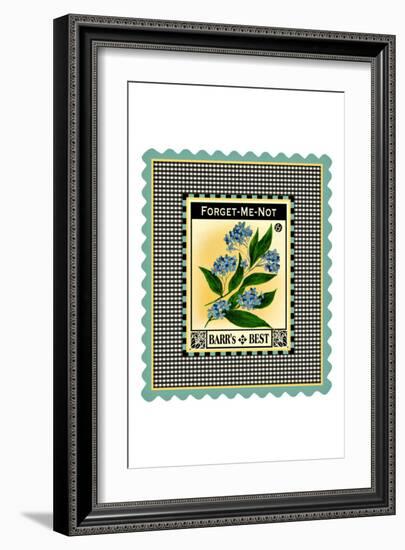 Forget Me Not Flower-null-Framed Giclee Print