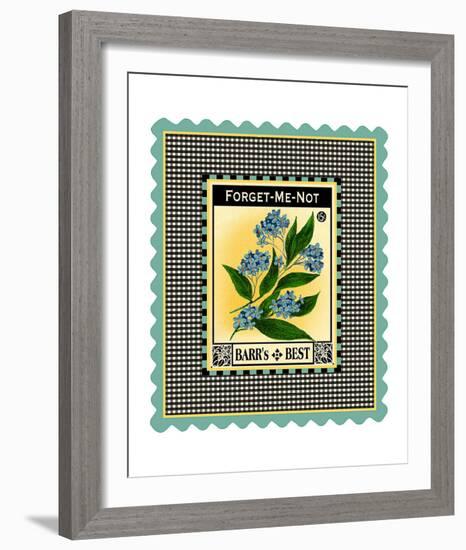 Forget Me Not Flower-null-Framed Giclee Print