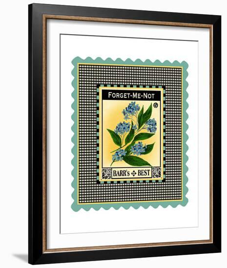 Forget Me Not Flower-null-Framed Giclee Print