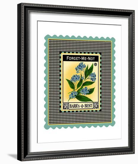 Forget Me Not Flower-null-Framed Giclee Print