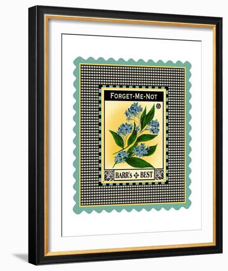 Forget Me Not Flower-null-Framed Giclee Print