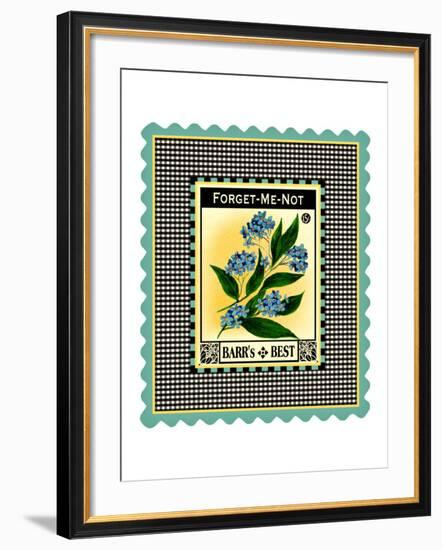 Forget Me Not Flower-null-Framed Giclee Print