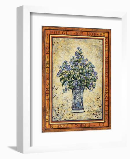 Forget Me Not-unknown Henson-Framed Art Print