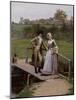 Forget Me Nots, 1895 by Edmund Blair Leighton-Edmund Blair Leighton-Mounted Giclee Print