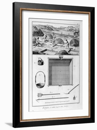 Forging Mills, Washing, 1751-1777-Denis Diderot-Framed Giclee Print