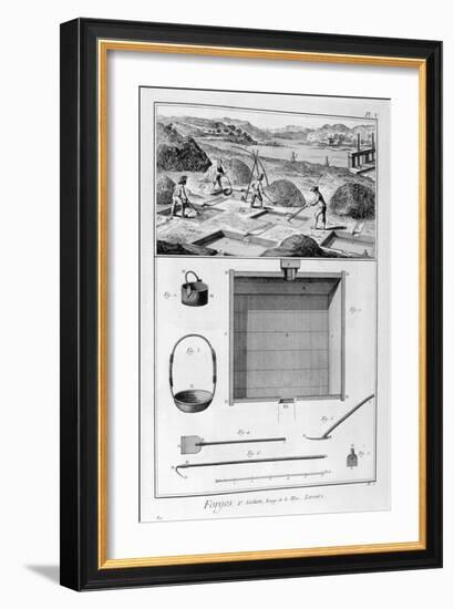 Forging Mills, Washing, 1751-1777-Denis Diderot-Framed Giclee Print