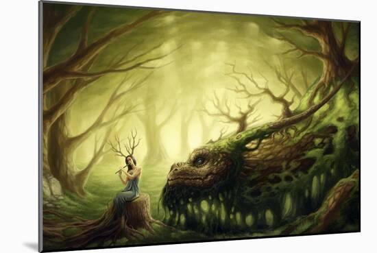 Forgotten Fairytales-JoJoesArt-Mounted Giclee Print