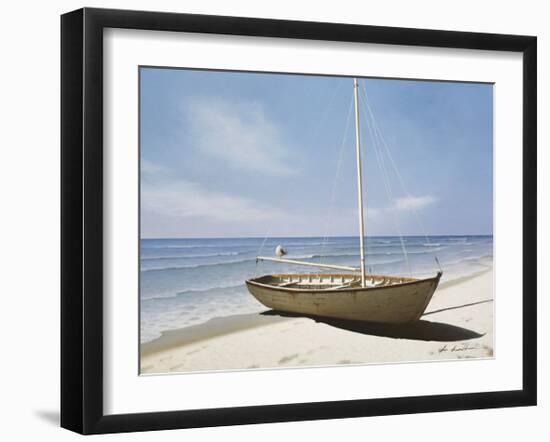 Forgotten Sailboat-Zhen-Huan Lu-Framed Giclee Print