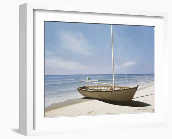 Forgotten Sailboat-Zhen-Huan Lu-Framed Giclee Print