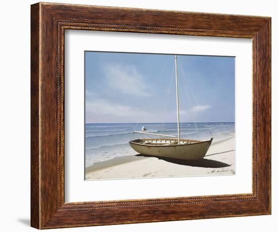 Forgotten Sailboat-Zhen-Huan Lu-Framed Art Print