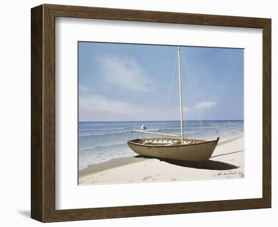 Forgotten Sailboat-Zhen-Huan Lu-Framed Art Print