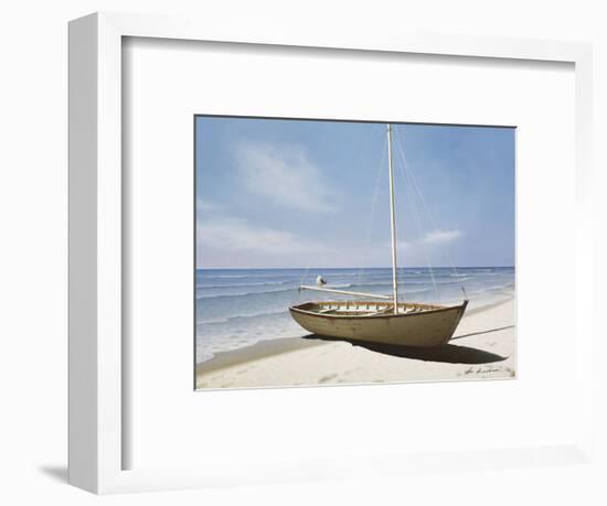 Forgotten Sailboat-Zhen-Huan Lu-Framed Art Print