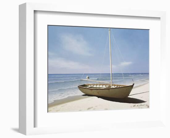 Forgotten Sailboat-Zhen-Huan Lu-Framed Art Print