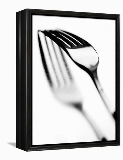 Fork with Shadow-null-Framed Premier Image Canvas