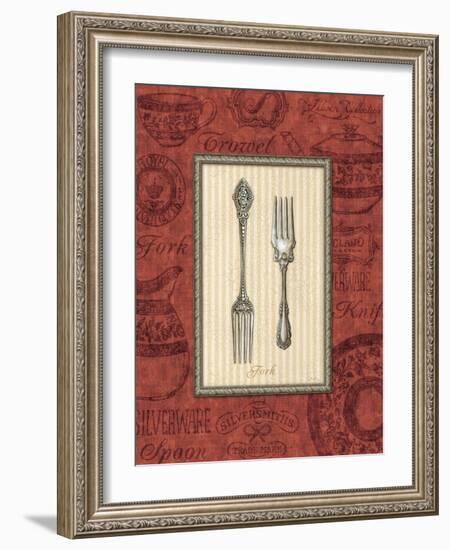 Fork-Charlene Audrey-Framed Art Print