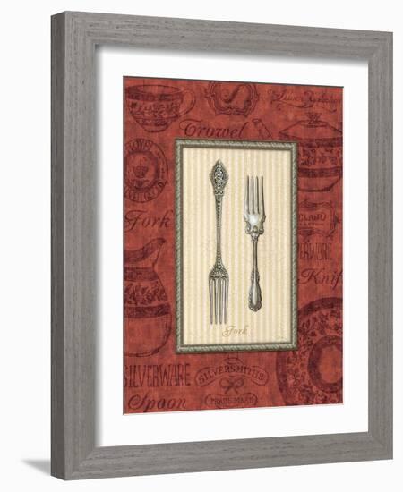 Fork-Charlene Audrey-Framed Art Print