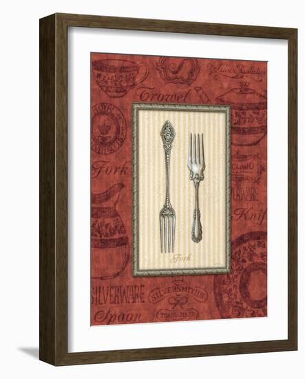 Fork-Charlene Audrey-Framed Art Print