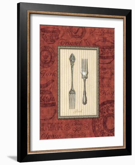 Fork-Charlene Audrey-Framed Art Print