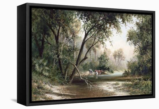 Forked Creek-Art Fronckowiak-Framed Stretched Canvas