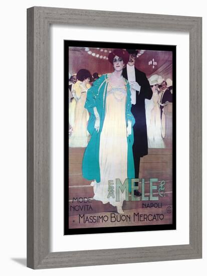 Formal Attire by Mele-Leopoldo Metlicovitz-Framed Art Print