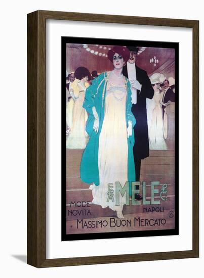 Formal Attire by Mele-Leopoldo Metlicovitz-Framed Art Print