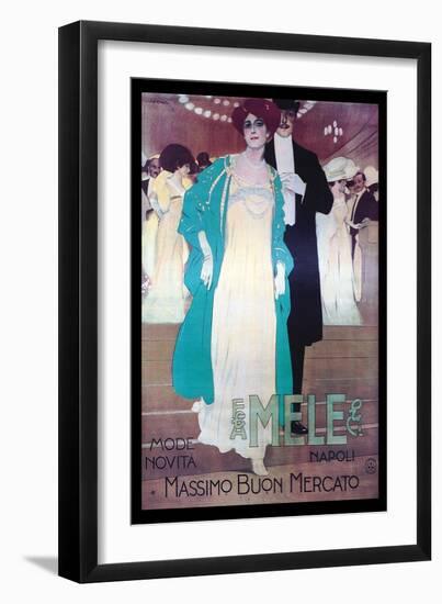 Formal Attire by Mele-Leopoldo Metlicovitz-Framed Art Print