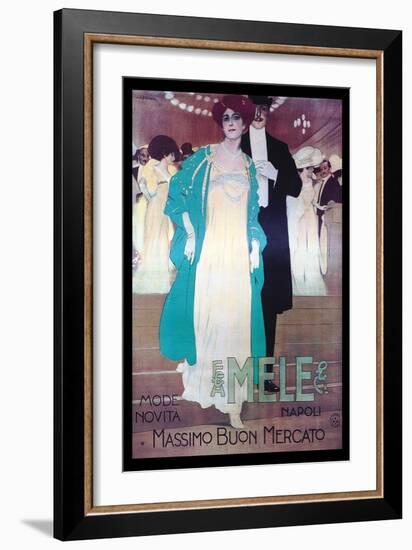 Formal Attire by Mele-Leopoldo Metlicovitz-Framed Art Print