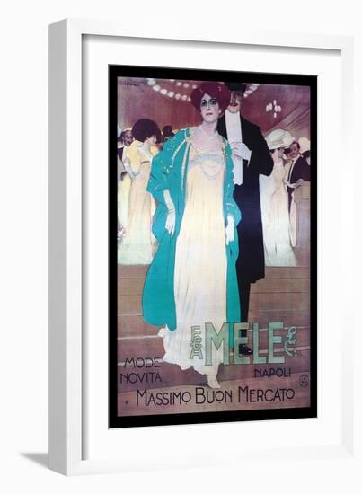 Formal Attire by Mele-Leopoldo Metlicovitz-Framed Art Print