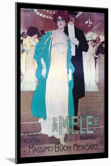 Formal Attire by Mele-Leopoldo Metlicovitz-Mounted Art Print