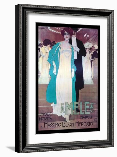 Formal Attire by Mele-Leopoldo Metlicovitz-Framed Art Print