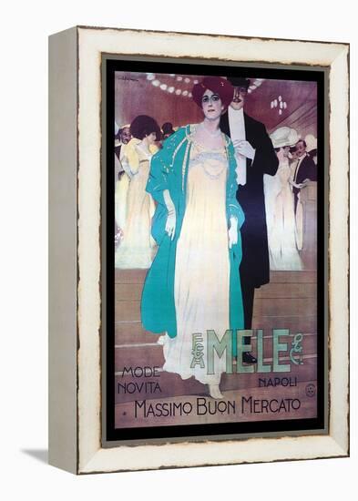 Formal Attire by Mele-Leopoldo Metlicovitz-Framed Stretched Canvas