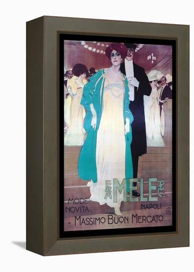 Formal Attire by Mele-Leopoldo Metlicovitz-Framed Stretched Canvas