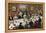 Formal Dinner Party for Dogs, 1893-null-Framed Premier Image Canvas