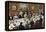 Formal Dinner Party for Dogs, 1893-null-Framed Premier Image Canvas