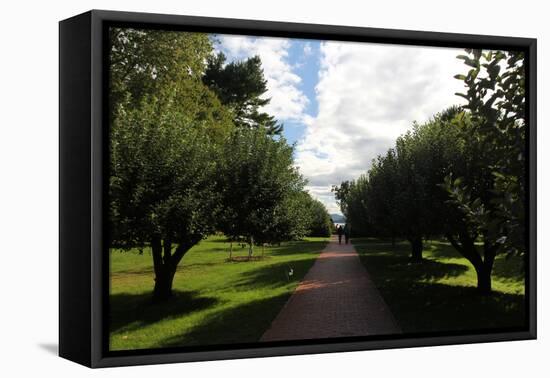 Formal Hudson River Garden-Robert Goldwitz-Framed Premier Image Canvas