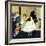 "Formal Hug", February 15, 1958-Amos Sewell-Framed Giclee Print