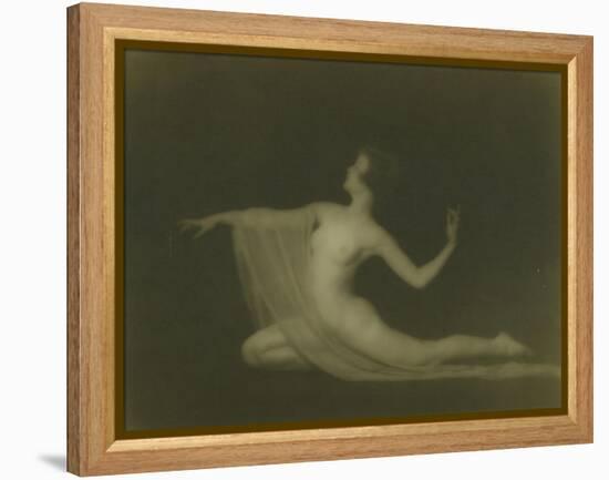 Formal Nude Study, C.1920-Arnold Genthe-Framed Premier Image Canvas