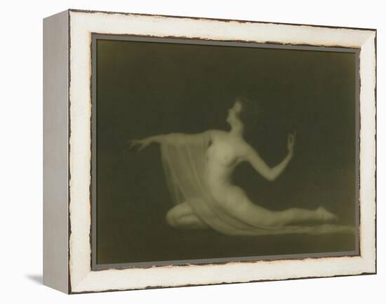 Formal Nude Study, C.1920-Arnold Genthe-Framed Premier Image Canvas