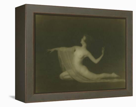 Formal Nude Study, C.1920-Arnold Genthe-Framed Premier Image Canvas