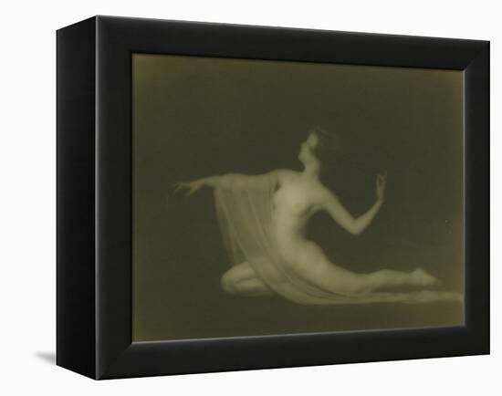 Formal Nude Study, C.1920-Arnold Genthe-Framed Premier Image Canvas