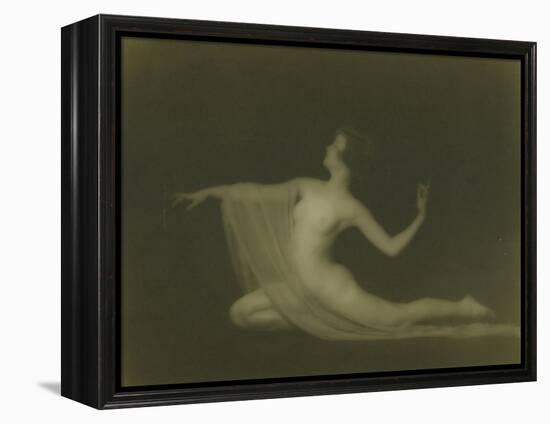 Formal Nude Study, C.1920-Arnold Genthe-Framed Premier Image Canvas