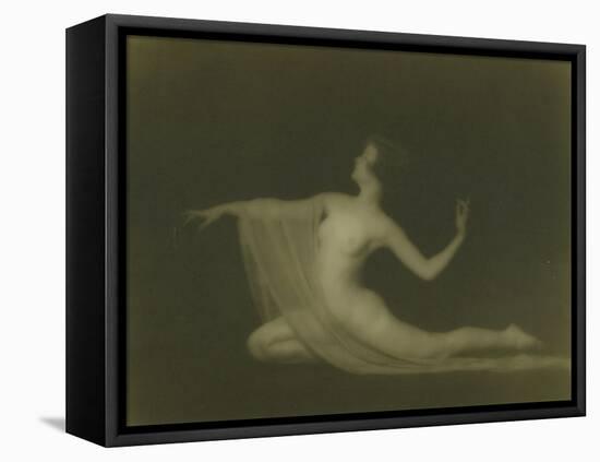 Formal Nude Study, C.1920-Arnold Genthe-Framed Premier Image Canvas