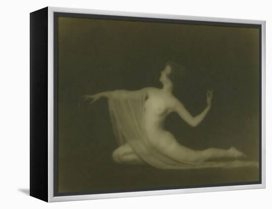 Formal Nude Study, C.1920-Arnold Genthe-Framed Premier Image Canvas