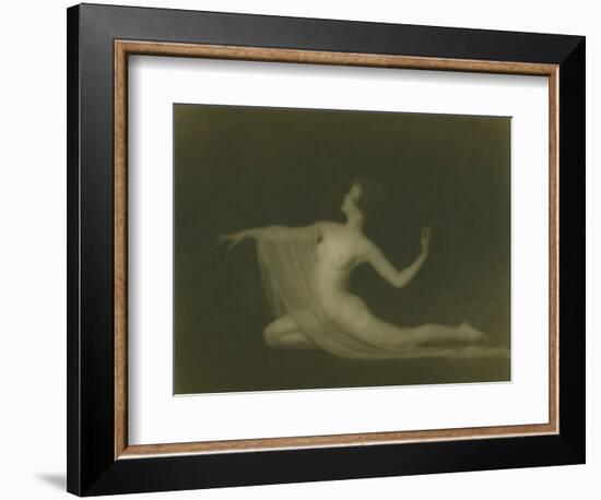 Formal Nude Study, C.1920-Arnold Genthe-Framed Giclee Print