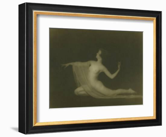 Formal Nude Study, C.1920-Arnold Genthe-Framed Giclee Print